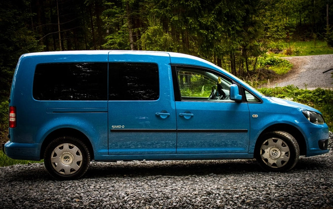 Volkswagen Caddy cena 33500 przebieg: 360000, rok produkcji 2013 z Jordanów małe 466